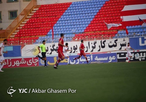 خلاصه بازی پرسپولیس و نساجی به روایت تصویر