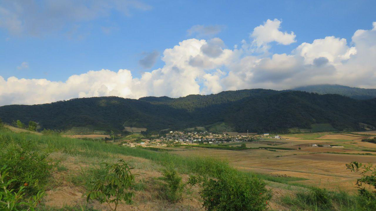 گوشه‌ای از طبیعت بکر و دیدنی روستای مرزبن + فیلم