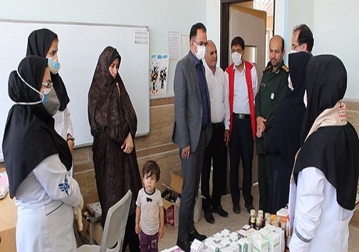 اعزام کاروان سلامت به مناطق کمتر برخوردار بهمئی