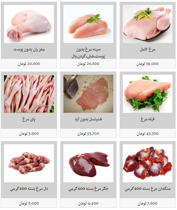 قیمت مصوب هر کیلو مرغ در میادین میوه و تره بار چقدر است؟ قیمت مصوب هر کیلو مرغ در میادین میوه و تره بار چقدر است؟