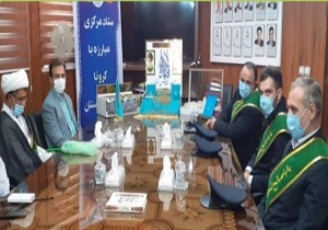دیدار خدام مسجد جمکران با سرپرست دانشگاه علوم پزشکی اهواز