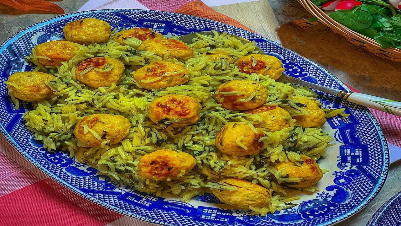 طرز تهیه کته گشنیز خوشمزه