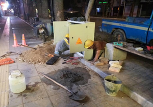 نصب ۲ دستگاه پست پدمانتد در هسته مرکزی شهر