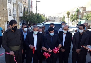 بلوار ۲۲ متری ماموستا هیمن حسن‌آباد سنندج افتتاح شد