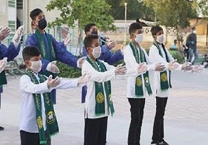 دادگستری یزد میزبان گروه سرود عاشقان ولایت