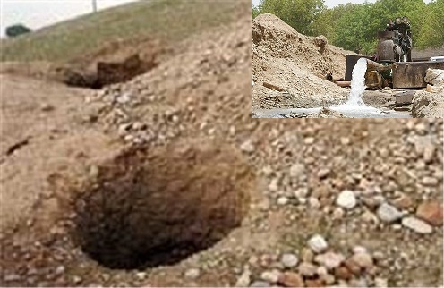 انسداد ۸ حلقه چاه غیرمجاز در پنج نقطه فارس