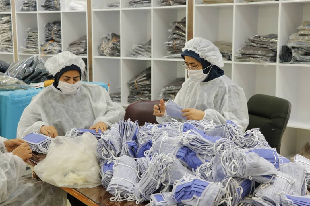 خودکفایی کرمان در تولید ماسک