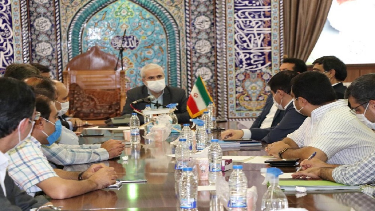 افتتاح مسقف سازی فاز ۲ گلزار شهدای وادی رحمت همزمان با هفته دفاع مقدس