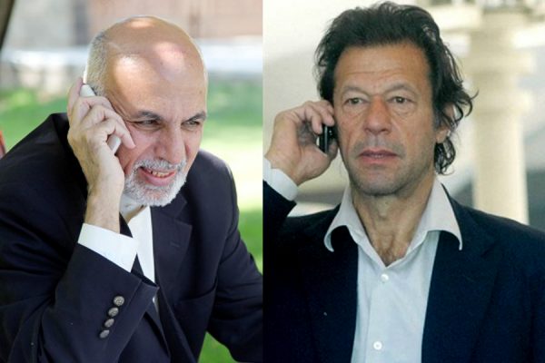 گفتگوی تلفنی اشرف غنی و نخست وزیر پاکستان درباره روند صلح