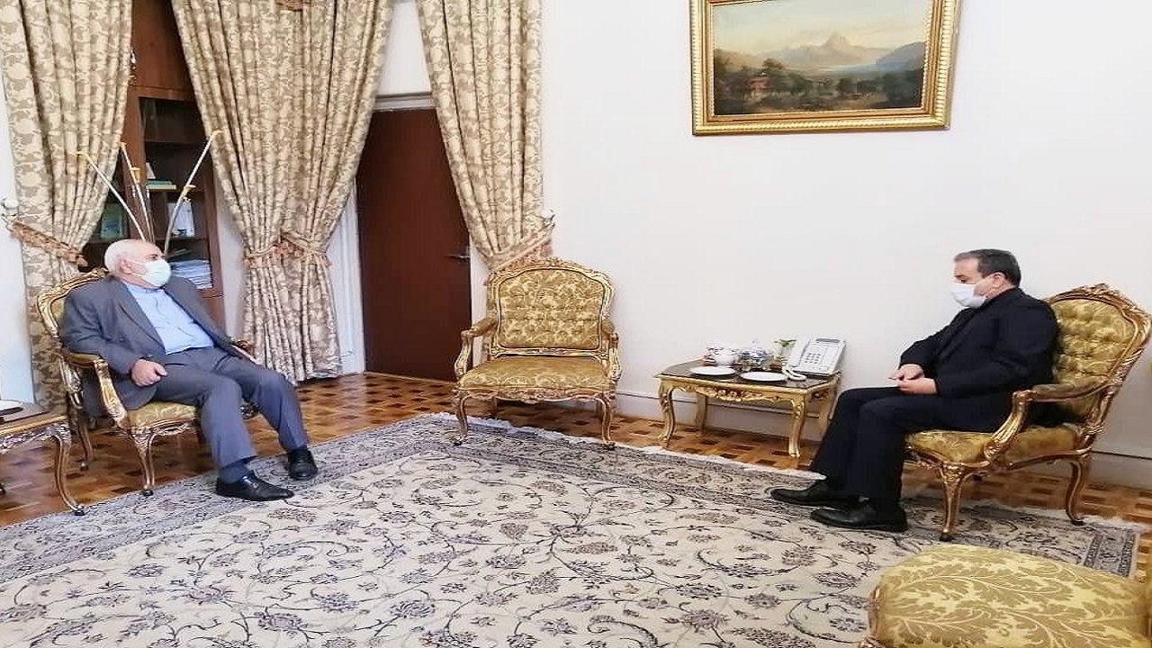 ظریف با عراقچی دیدار کرد