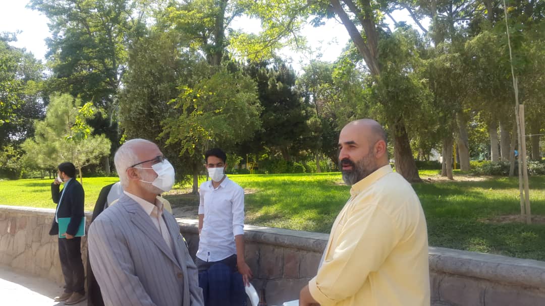 بازدید مدیرکل صداوسیمای خراسان رضوی ازپشت صحنه ویژه برنامه 