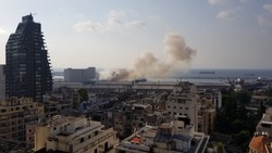انفجار مهیب بندر بیروت