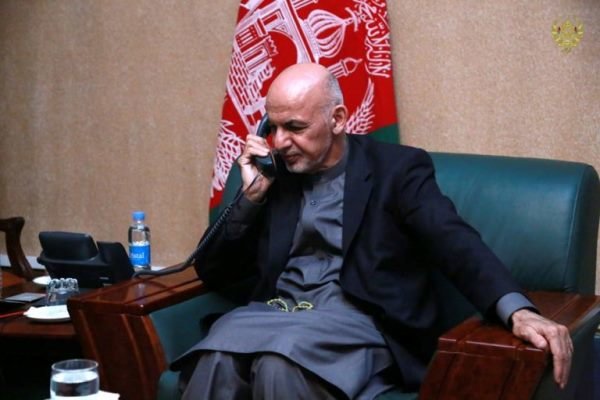 گفتگوی اشرف غنی با سران هفت کشور منطقه درباره صلح افغانستان