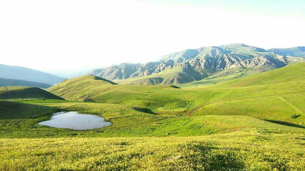 تصاویری از طبیعت سرسبز و دیدنی در روستای خان‌کندی