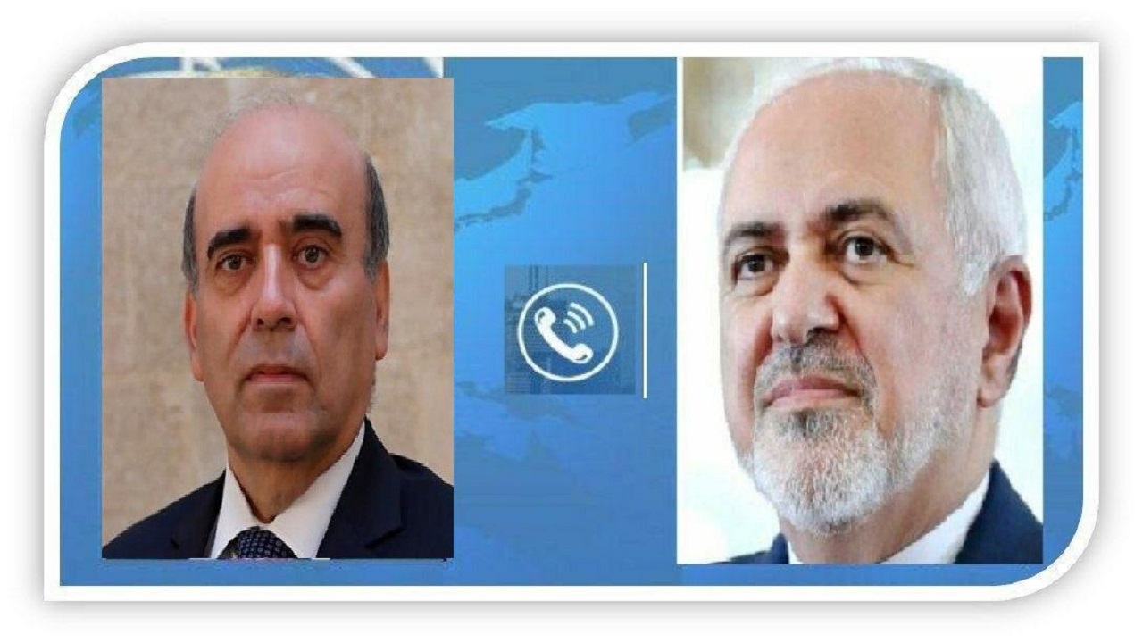 گفت&zwnj;و&zwnj;گوی تلفنی ظریف با همتای لبنانی/ آمادگی ایران برای ارائه کمک به لبنان
