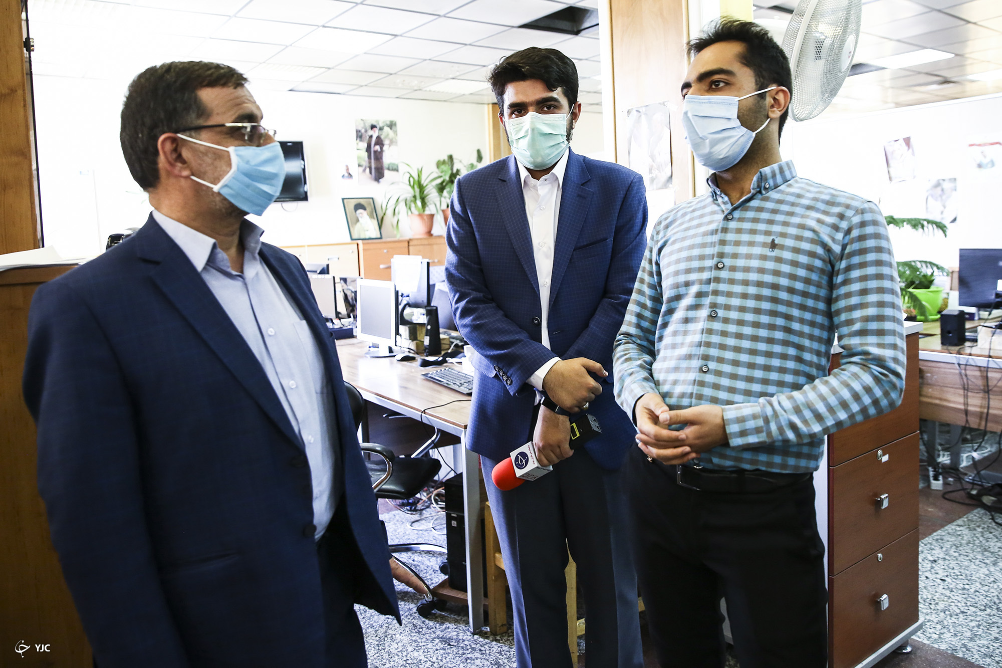 بازدید رئیس مرکز اسناد و تحقیقات دفاع مقدس سپاه از باشگاه خبرنگاران جوان