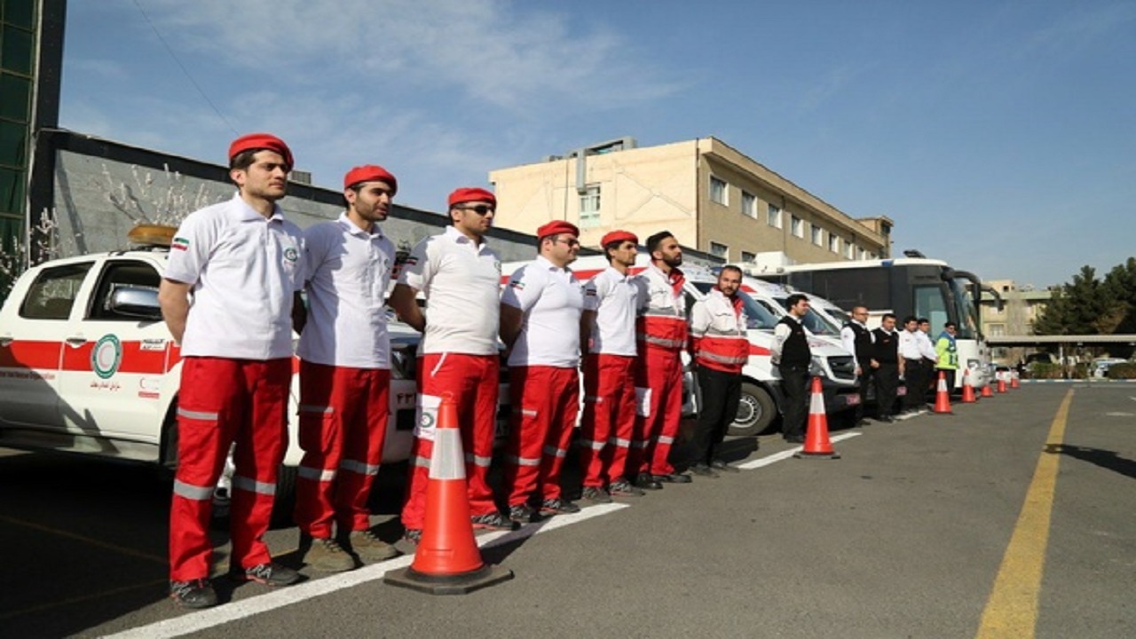 آماده باش امدادگران هلال احمر درجاده های البرز