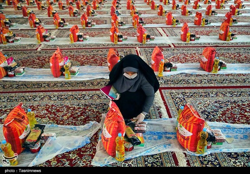 توزیع بیش از ۵ هزار  بسته معیشتی بین نیازمندان در خراسان شمالی