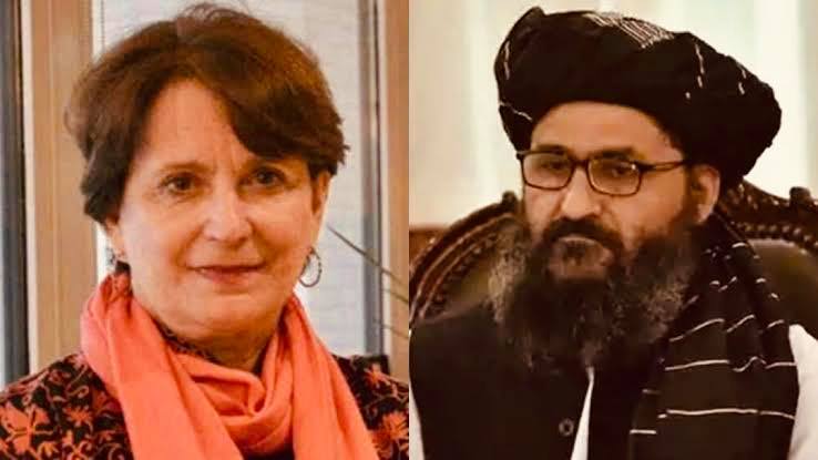 گفتگوی معاون سیاسی طالبان با نماینده سازمان ملل در افغانستان