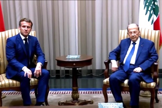 اظهارات مداخله جویانه مکرون: تغییرات سیاسی در لبنان ضروری است