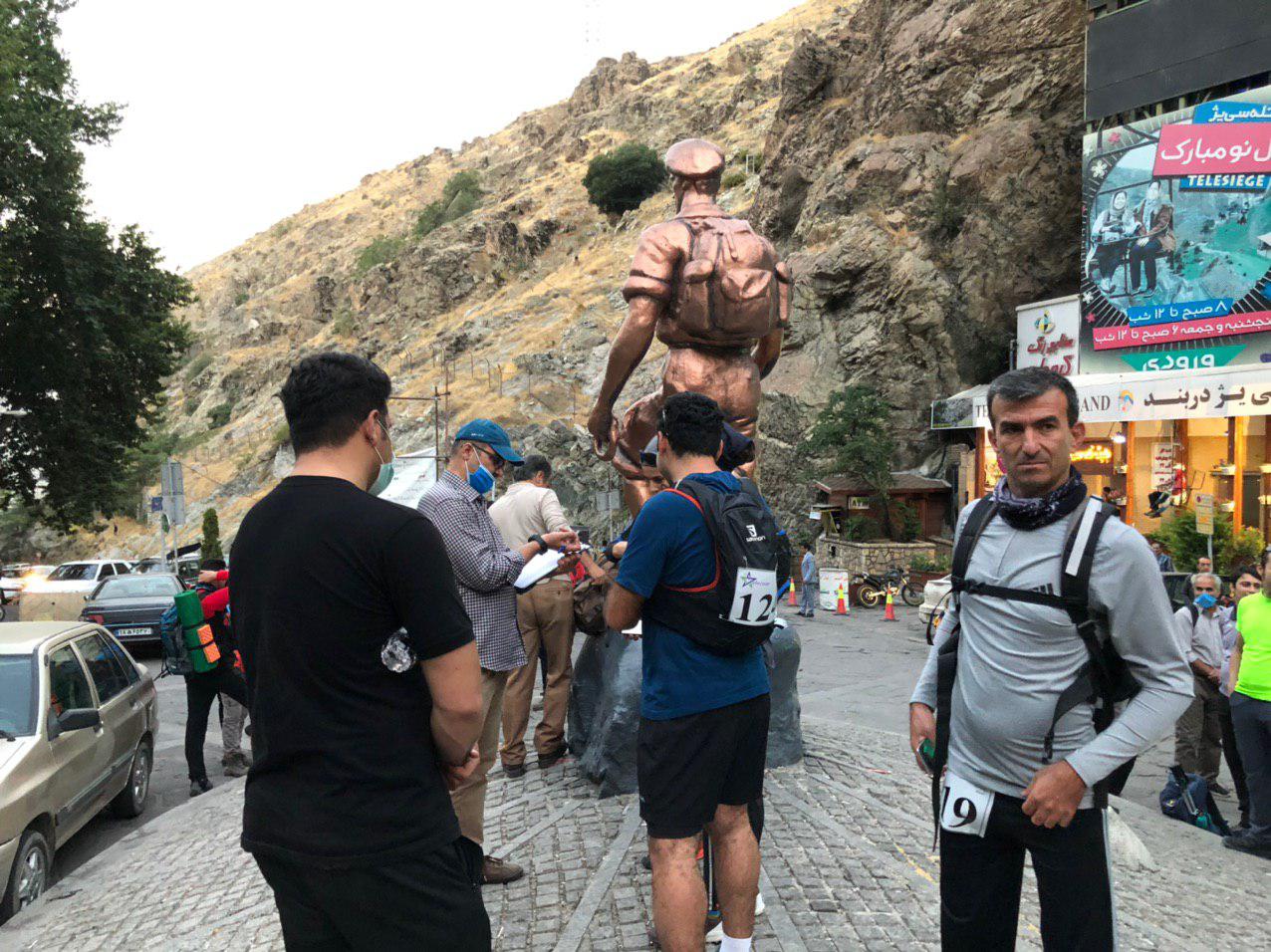 مسابقات دوی کوهنوردی قهرمانی کشور برگزار شد +تصاویر