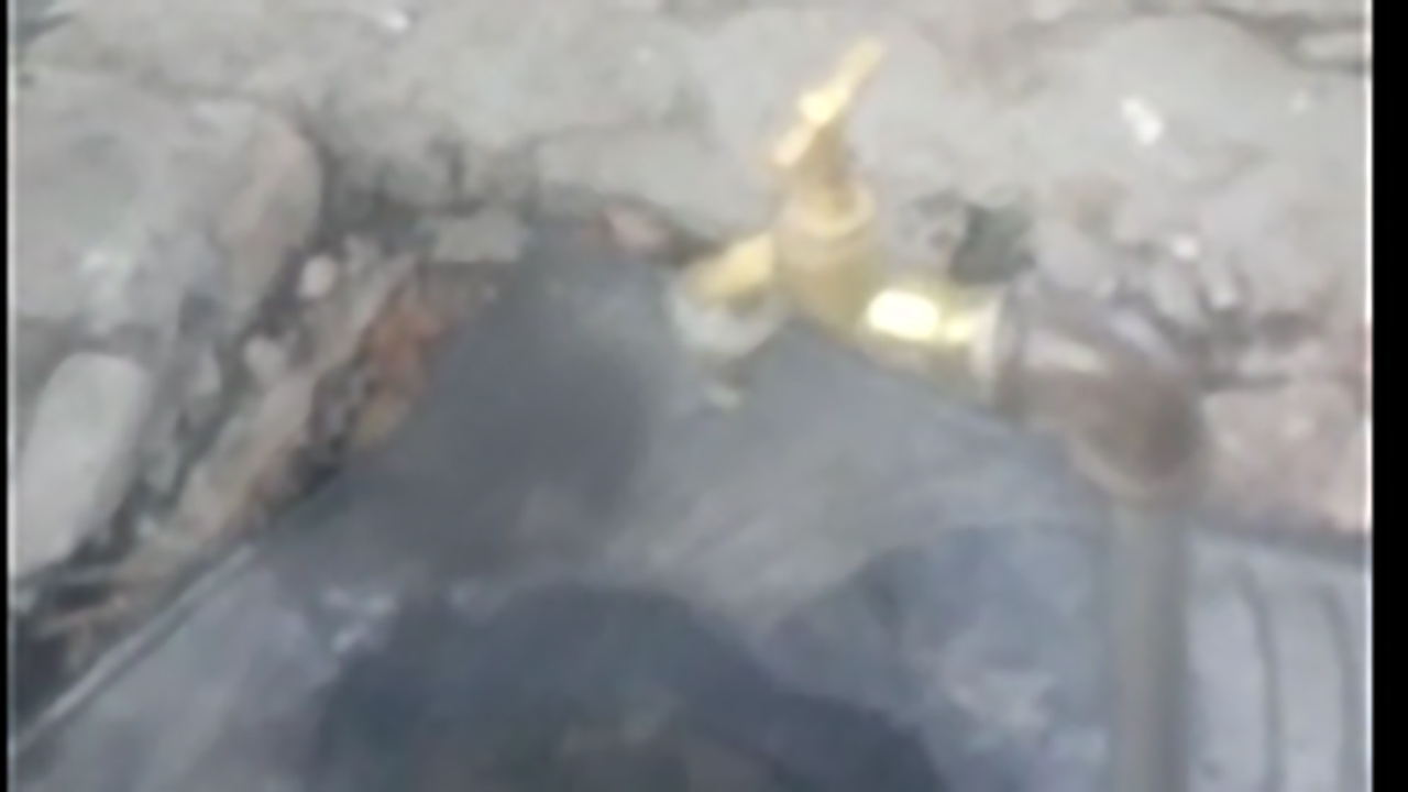 گلایه از قطعی آب در روستای موردان + فیلم