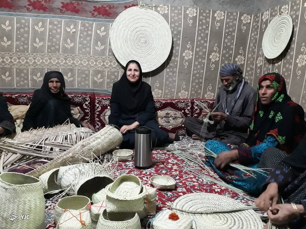  هنر حصیر بافی 