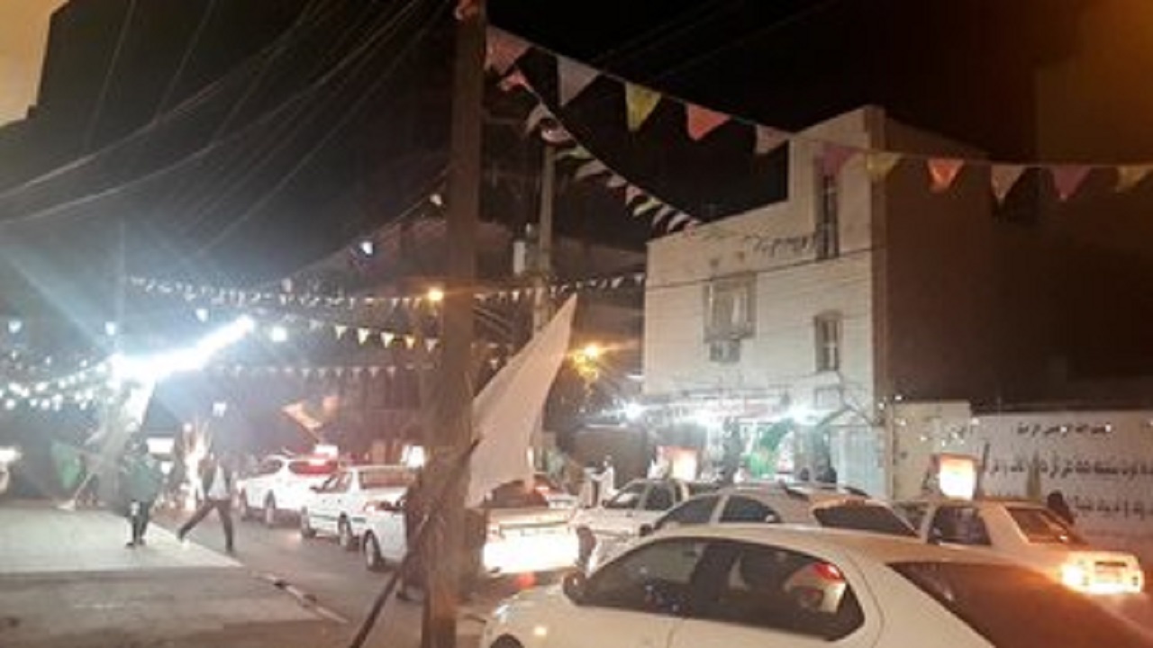 جشن های شب عید ولایت و امامت در آبادان و خرمشهر