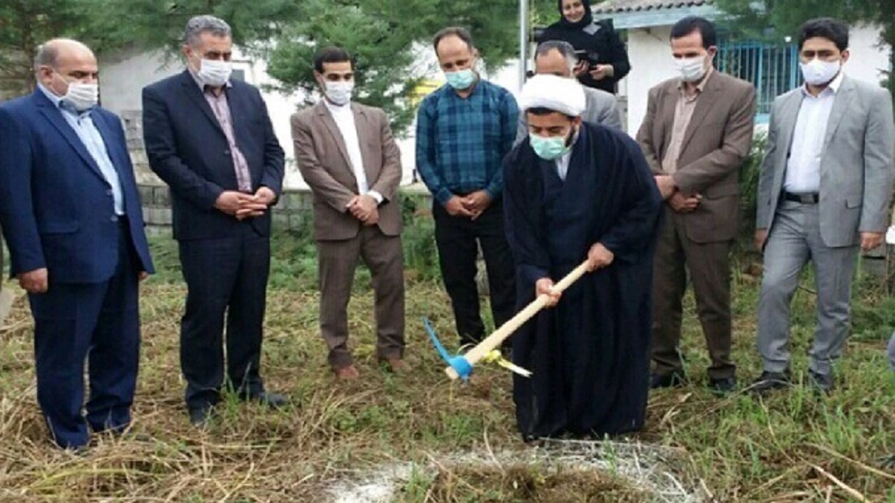 کلنگ زنی ۲ فضای آموزشی در چالوس