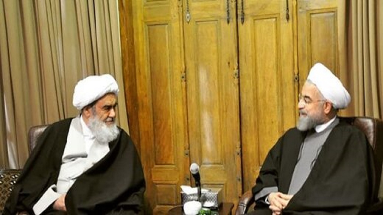 تماس تلفنی رییس جمهور با آیت‌الله مظاهری