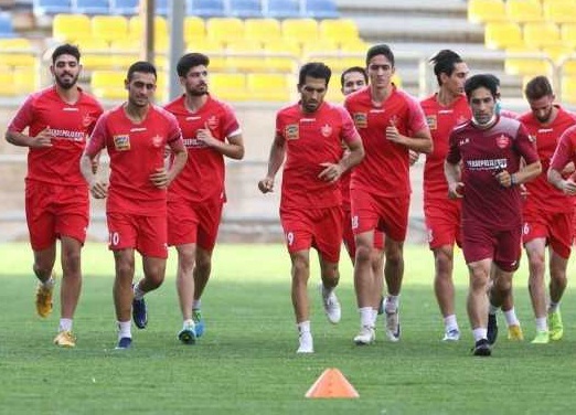 روز شلوغ بازیکنان پرسپولیس در تمرین ریکاوری
