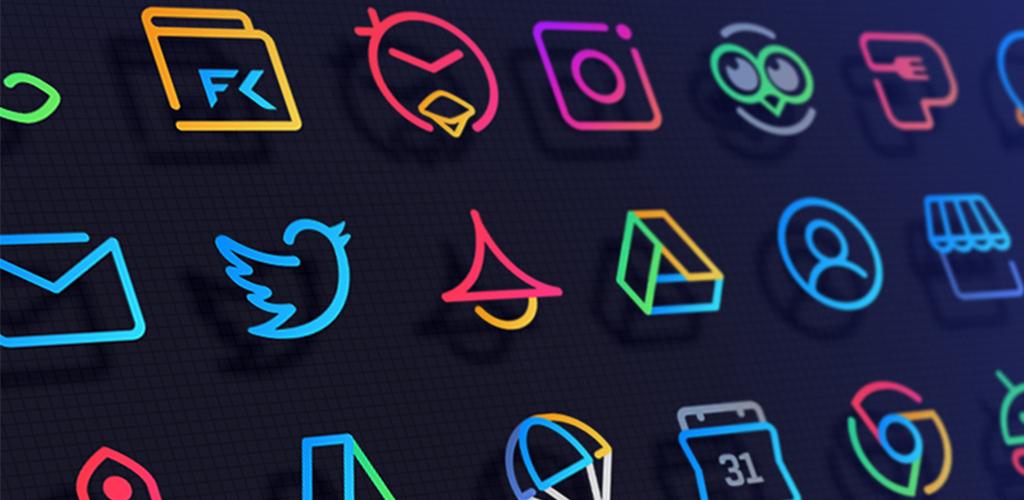 دانلود Simplit &ndash; Icon Pack 1.3.5 &ndash; آیکون پک زیبا مخصوص اندروید