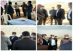 بازدید معاون استاندار از مجتمع خدمات رفاهی شهرستان صحنه