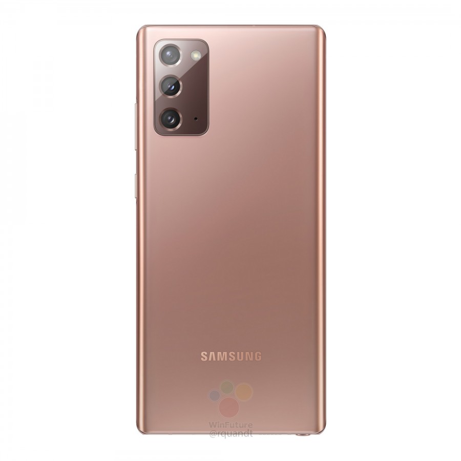 مشخصات کامل گوشی Galaxy Note 20 فاش شد