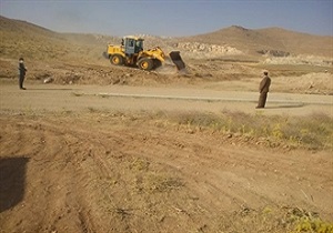 رفع تصرف ۴ هزار متر مربع از اراضی ملی قروه