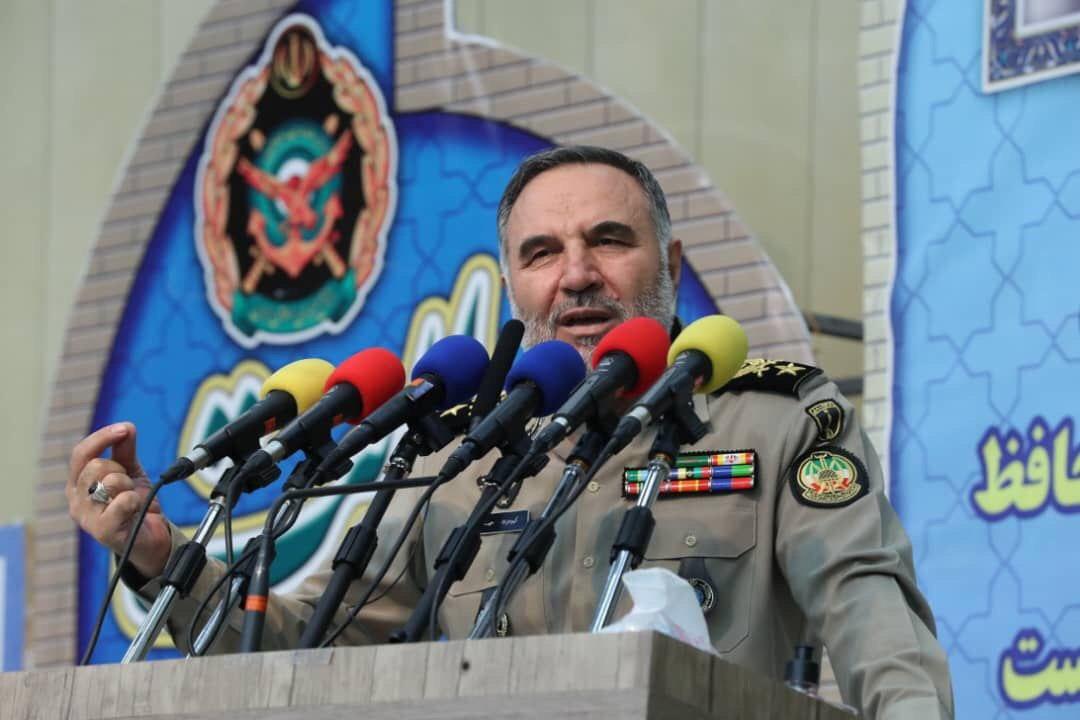 نیروی زمینی ارتش همیشه پا در رکاب است