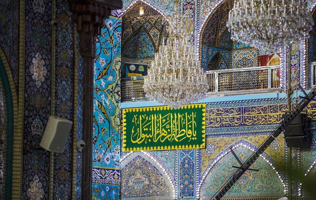 آذین&zwnj;بندی حرم امام حسین (ع) در اولین روز از ماه ذی&zwnj;الحجه