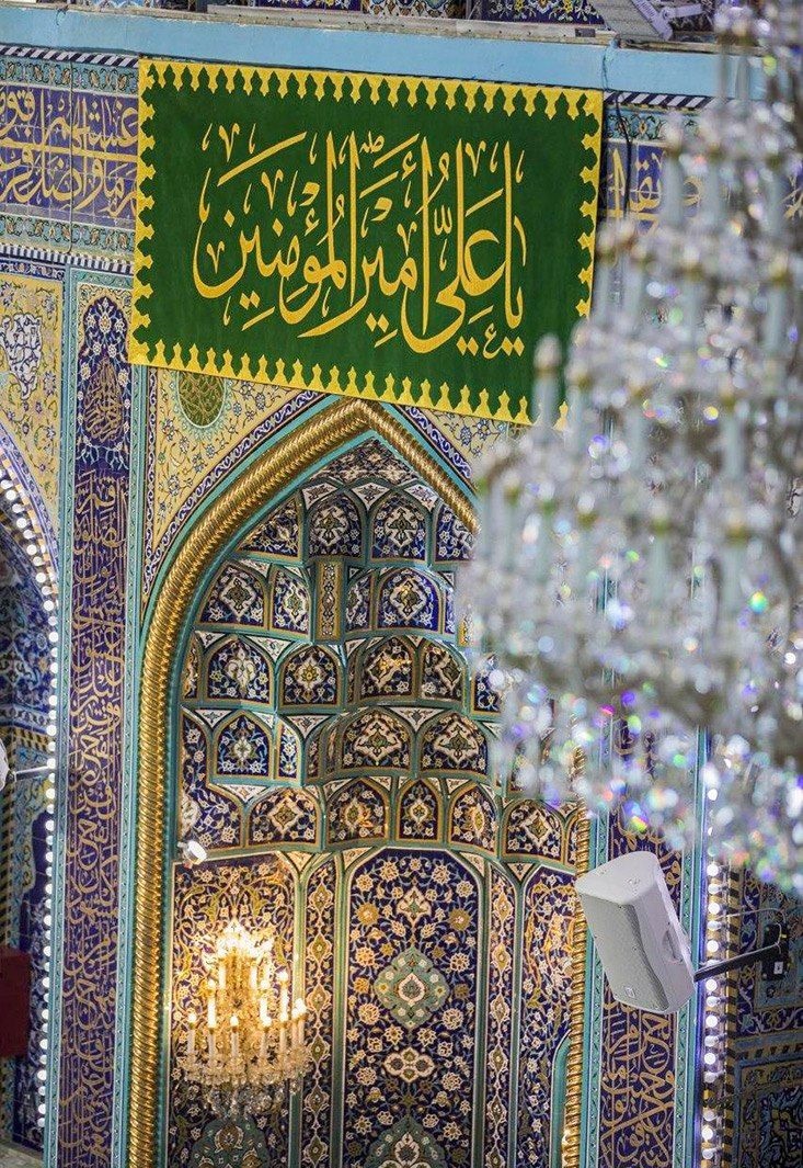 آذین&zwnj;بندی حرم امام حسین (ع) در اولین روز از ماه ذی&zwnj;الحجه