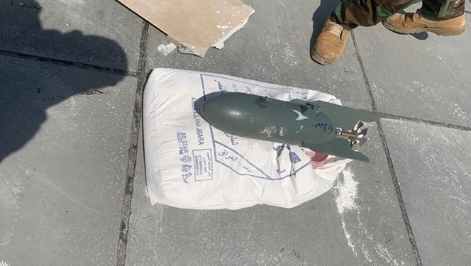 کشف یک پهپاد حامل مواد منفجره در بغداد + تصاویر