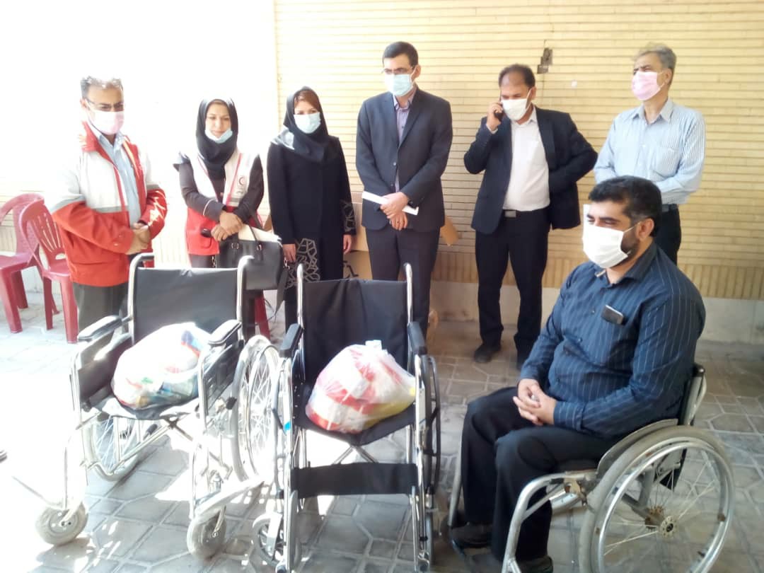 بهره&zwnj;مندی ۱۲۰ معلول ضایعه نخاعی از اجرای پروژه حمایتی هلال احمر