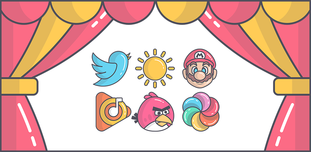 دانلود Simplit &ndash; Icon Pack 1.3.5 &ndash; آیکون پک زیبا مخصوص اندروید