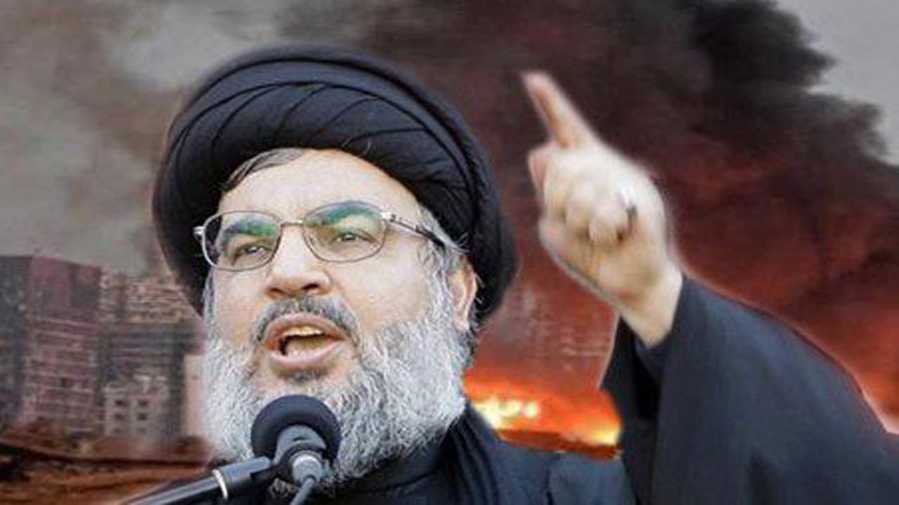 خرد شدن بازوی دکترین شوک به دست سید حسن نصرالله/ آنچه در رینگ شعله ور بیروت گذشت