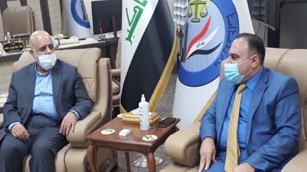 سفیر ایران در بغداد با وزیر دادگستری عراق دیدار کرد