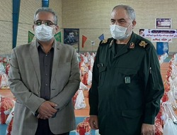 توزیع ۱۷۰ هزار بسته معیشتی بین آسیب دیدگان کرونایی استان همدان