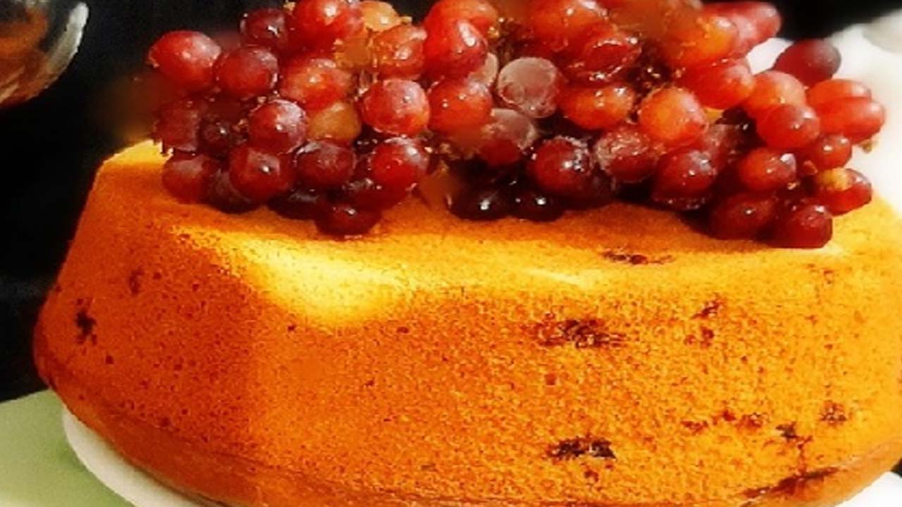 کیک انگور سیاه + طرز تهیه