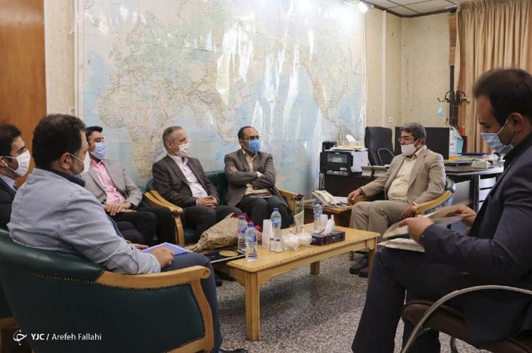 بازدید معاونان وزیر میراث فرهنگی از باشگاه خبرنگاران جوان