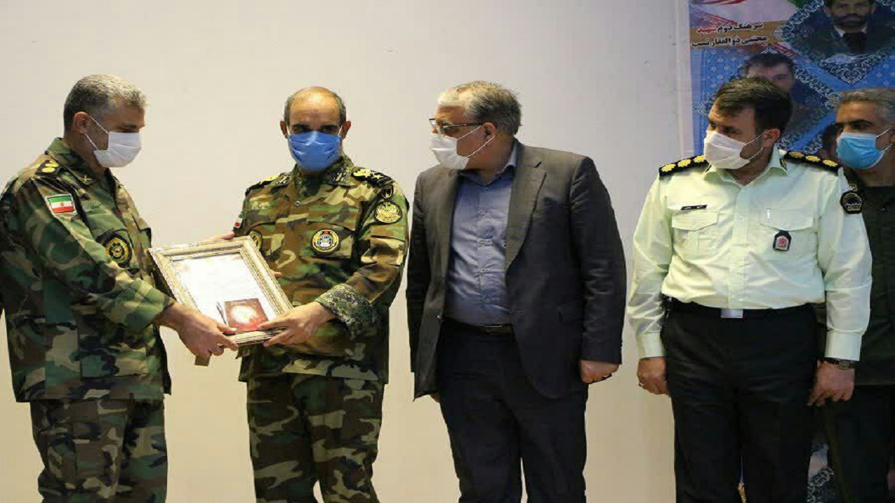 فرمانده جدید گروه ۸۴۰ موشکی نزاجا در منطقه کاشان و آران و بیدگل معرفی شد