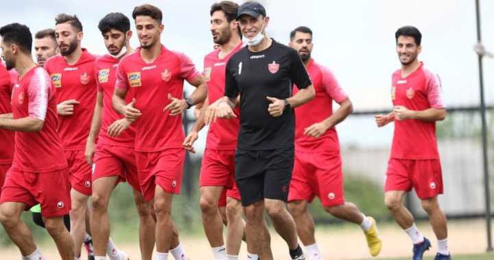 مصدومیت بشار رسن در تمرین امروز پرسپولیس