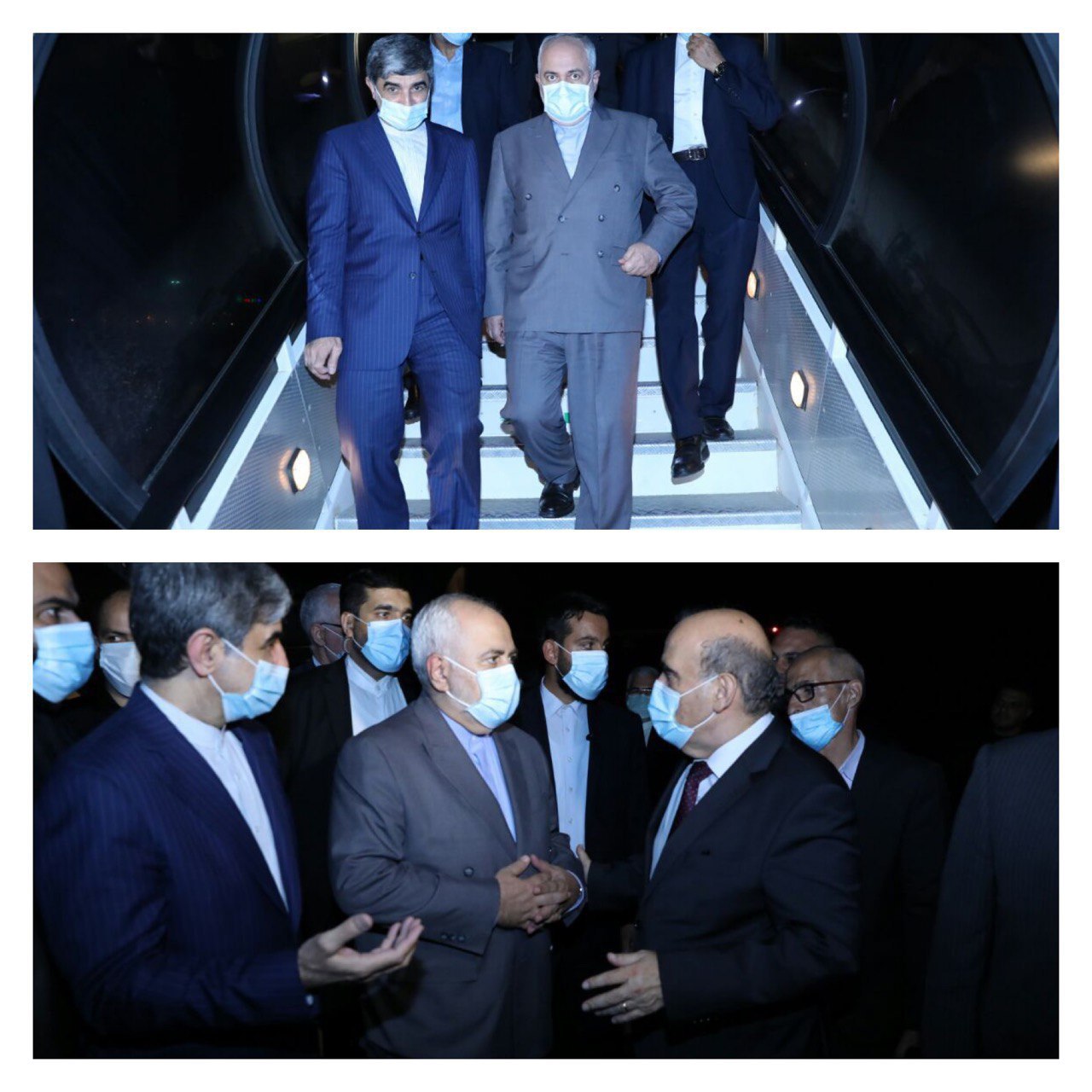 ظریف وارد لبنان شد