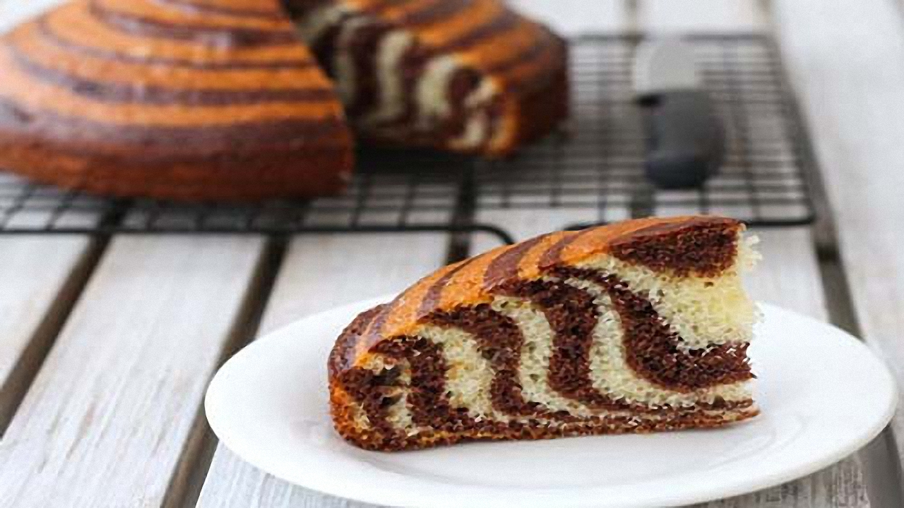 طرز تهیه کیک صبحانه دو رنگ خانگی